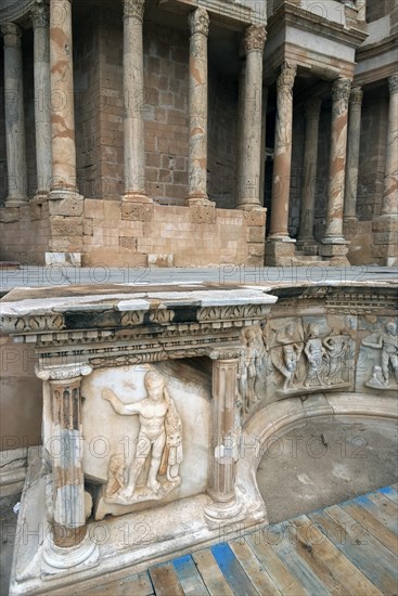 Libya, Sabratha, Theatre, 2007. Creator: Ethel Davies.