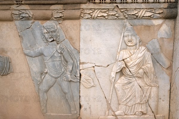 Libya, Sabratha, Theatre, 2007. Creator: Ethel Davies.