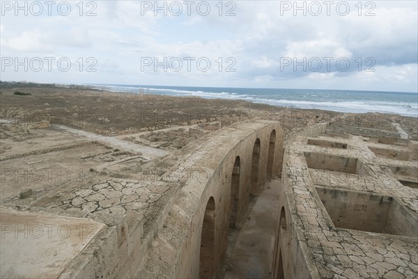 Libya, Sabratha, Theatre, 2007. Creator: Ethel Davies.