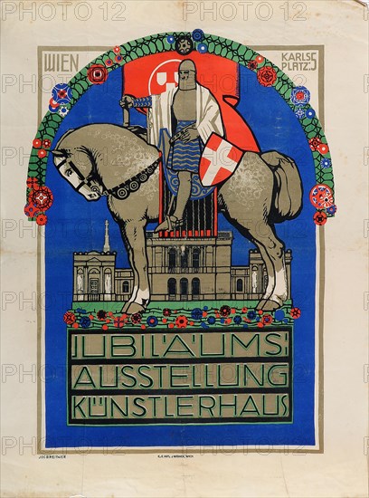 Anniversary Exhibition Vienna Künstlerhaus, 1908. Creator: Breitner, Josef