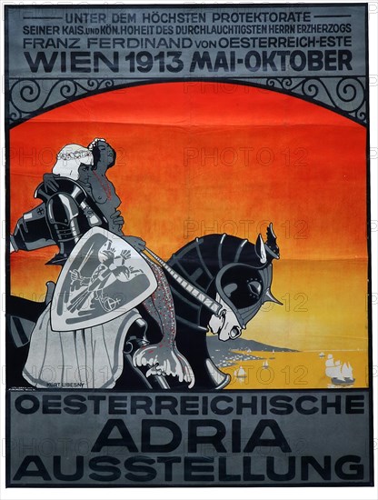 Austrian Adriatic Exhibition, 1913. Creator: Libesny, Kurt (1892-1938).