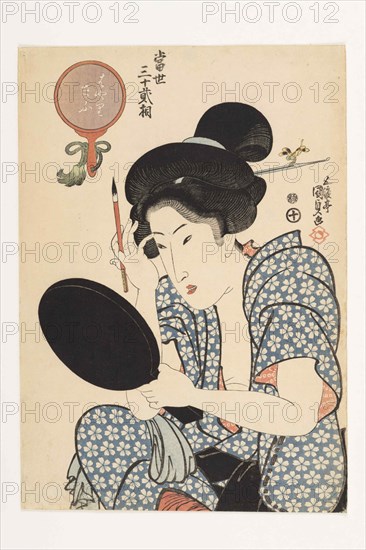 The Popular Type, from the series Tosei sanjuni so (The modern thirty-two types), 1821-1822. Creator: Kunisada (Toyokuni III), Utagawa (1786-1865).