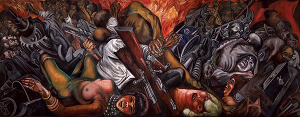 Catharsis, 1935. Creator: Orozco, José Clemente