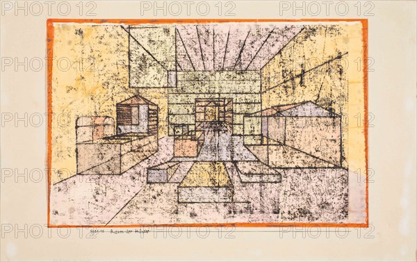 Space of the Houses, 1921. Creator: Klee, Paul