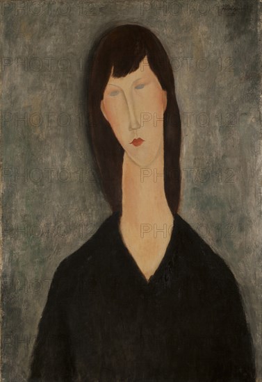 Buste de femme . Creator: Modigliani, Amedeo