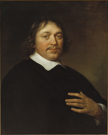 Portrait of a man, 1654. Creator: Flinck, Govaert