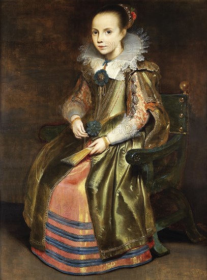 Cornelia or Elisabeth Vekemans, 1625. Creator: Vos, Cornelis de (1584-1651).