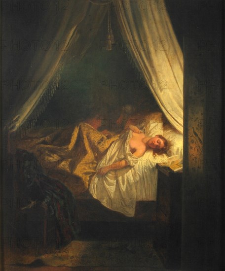 The Vampire, 1852. Creator: Delacroix, Eugène