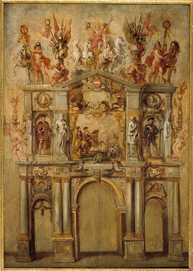 The Arch of Ferdinand, ca 1634. Creator: Rubens, Pieter Paul