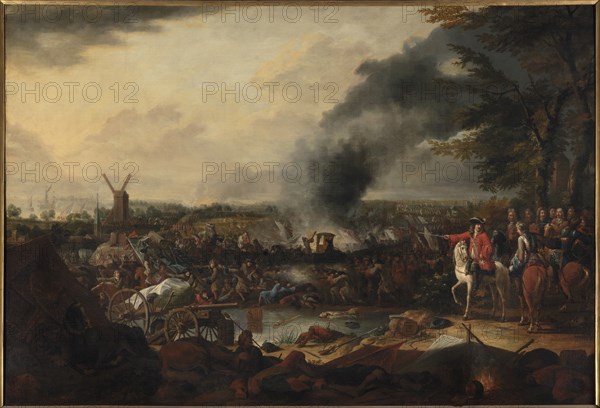 The Battle of Ekeren on June 30, 1703, Between 1703 and 1716. Creator: Broers, Jasper