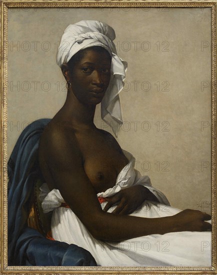 Portrait d'une femme noire, 1800. Creator: Benoist, Marie-Guillemine