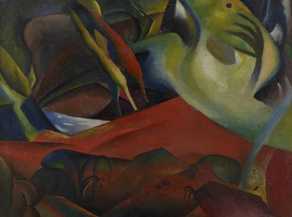 The storm, 1911. Creator: Macke, August