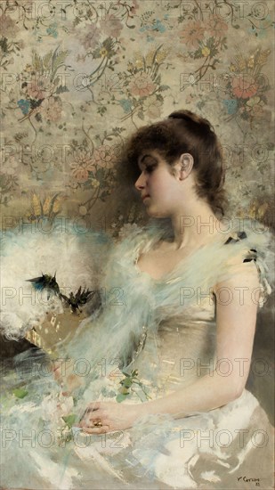 Colibrì, 1883. Creator: Corcos, Vittorio Matteo