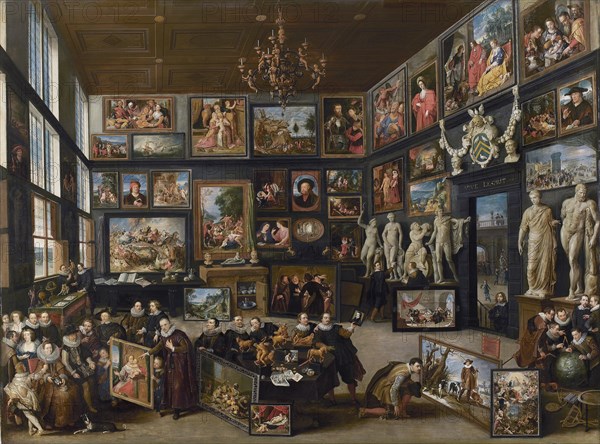The Gallery of Cornelis van der Geest, 1628. Creator: Haecht, Willem van