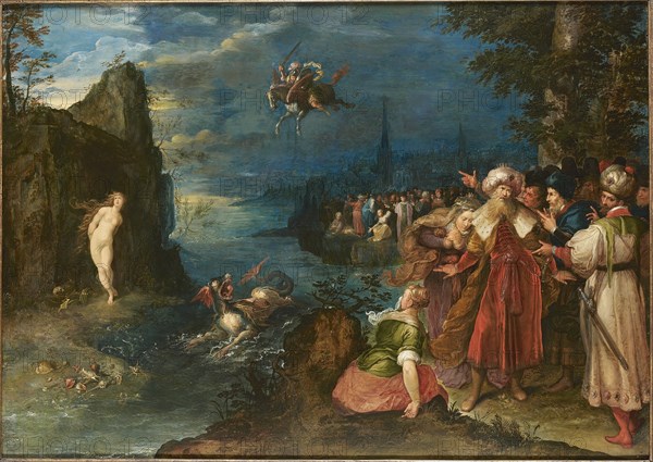 Perseus Freeing Andromeda, ca 1600-1610. Creator: Brueghel, Jan, the Elder