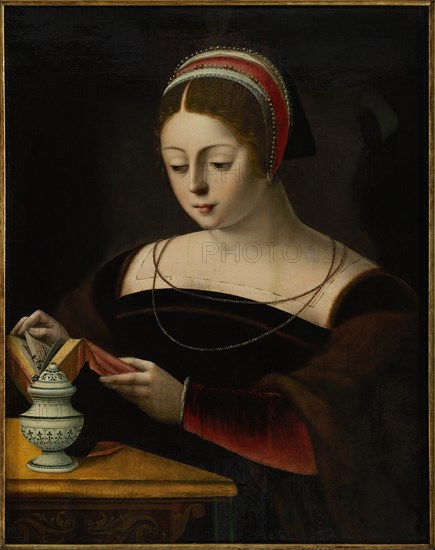 Mary Magdalene, c.1540. Creator: Master of the Female Half-Lengths