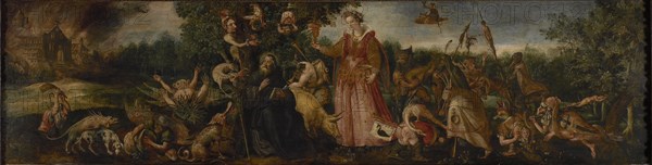 The Temptation of Saint Anthony, 1585-1590. Creator: Vos, Maerten, de