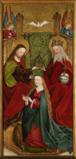 The Coronation of the Blessed Virgin Mary, ca 1485-1490. Creator: Master of the Sacristy of Kaufbeuren
