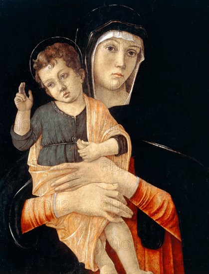 Madonna and Child, 1475-1480. Creator: Bellini, Giovanni
