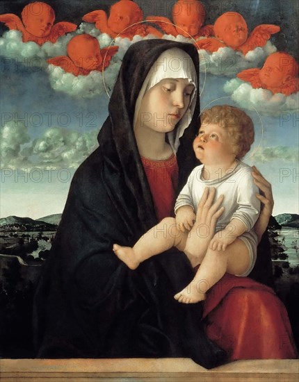 The Virgin and child  , c. 1500. Creator: Bellini, Giovanni (1430-1516).