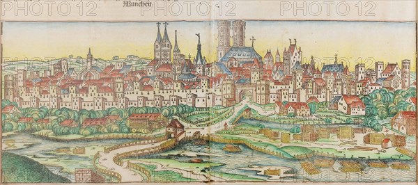 View of the city of Munich