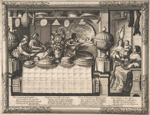 The Confectioner, 1632-35. Creator: Abraham Bosse.