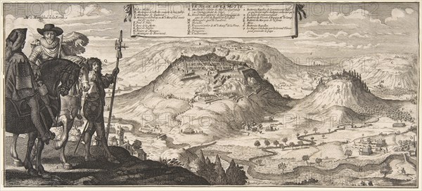 The Siege of the La Motte, in Lorraine, 1636-38. Creator: Abraham Bosse.