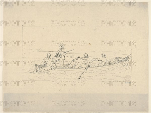 Marylanders Crossing the Potomac to Join the Southern Army