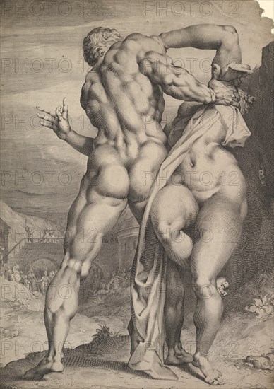 The Rape of the Sabine Women, ca. 1627. Creator: Jan Muller.