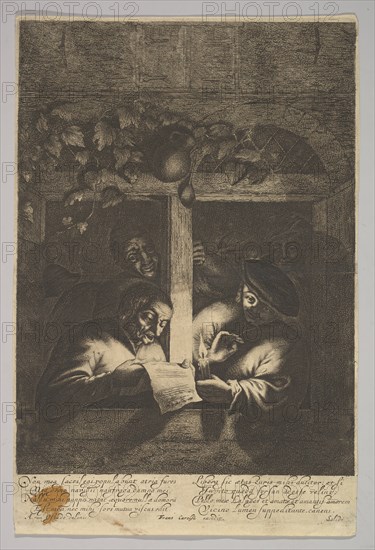Singers at the Window, 1610-85. Creator: Unknown.