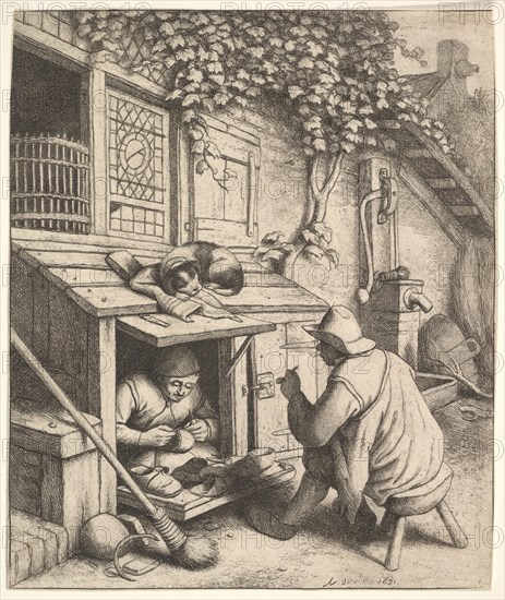 The Shoemaker, 1610-85. Creator: Adriaen van Ostade.