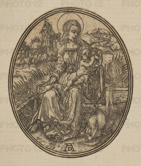 Virgin and Child with the Monkey