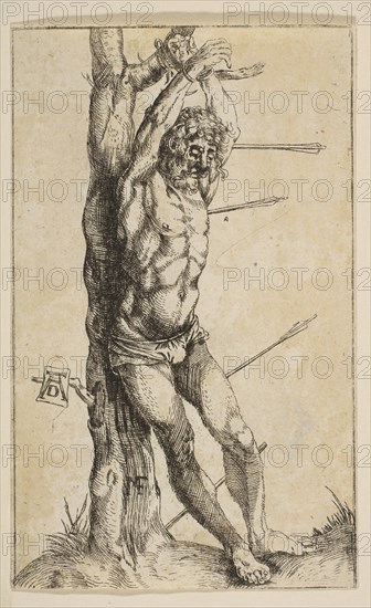 Saint Sebastian Tied to a Tree