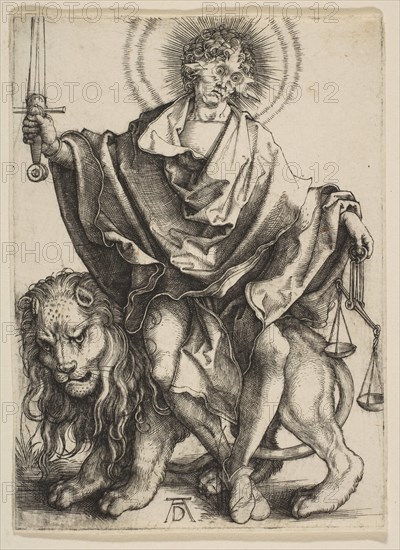 Justice, ca. 1499. Creator: Albrecht Durer.