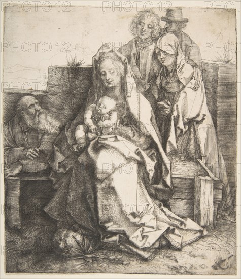 The Holy Family, 1512-13. Creator: Albrecht Durer.
