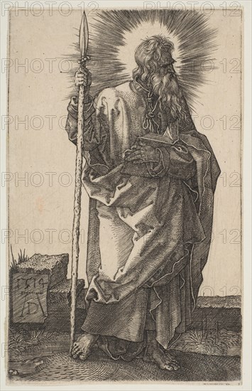 Saint Thomas, 1514. Creator: Albrecht Durer.