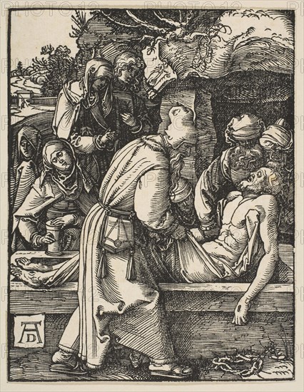 The Deposition, from The Small Passion, ca. 1509. Creator: Albrecht Durer.