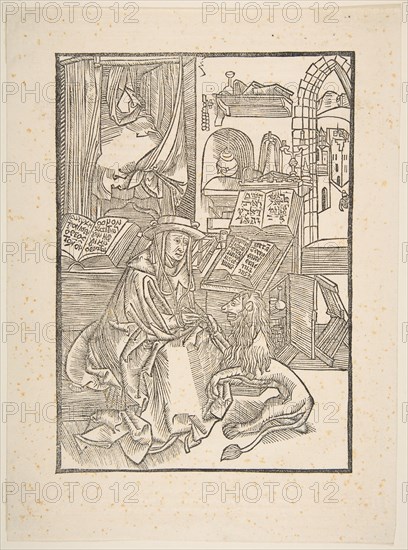 Saint Jerome Extracting a Thorn from the Lion's Foot, Lyons, 1508