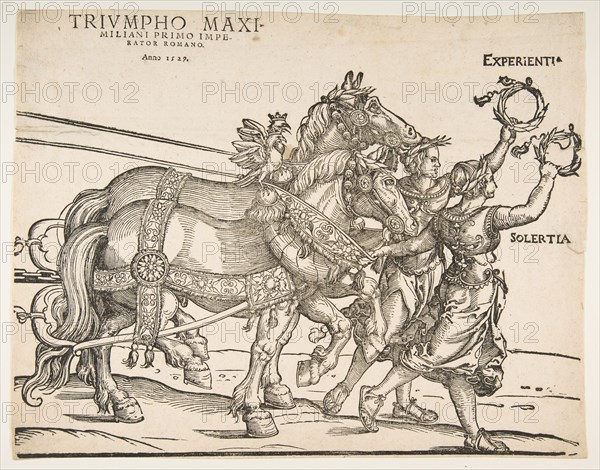 The Great Triumphal Car, eight sheet.n.d. Creator: Unknown.