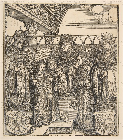 The Congress of Princes at Vienna.n.d. Creator: Albrecht Durer.