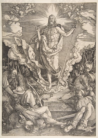 The Resurrection.n.d. Creator: Albrecht Durer.