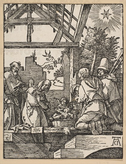 The Nativity, from The Little Passion.n.d. Creator: Albrecht Durer.