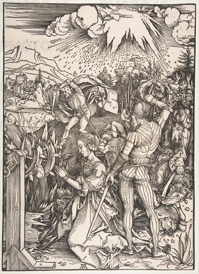 The Martyrdom of Saint Catherine.n.d. Creator: Albrecht Durer.