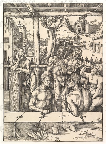 The Bath House.n.d. Creator: Albrecht Durer.