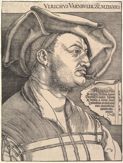 Ulrich Van Büler.n.d. Creator: Albrecht Durer.