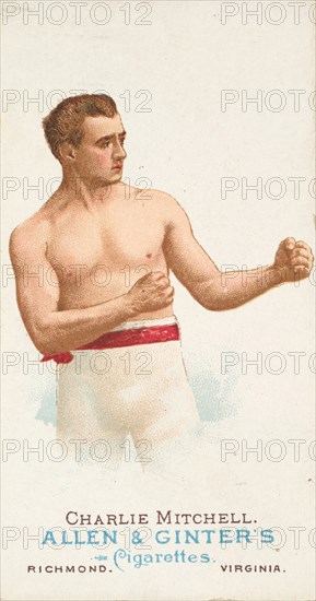 Charlie Mitchell, Pugilist, from World's Champions, Series 1