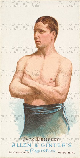 Jack Dempsey, Pugilist, from World's Champions, Series 1