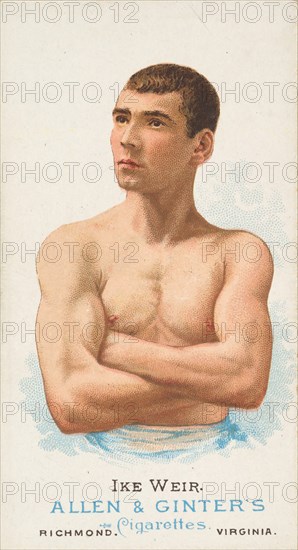 Ike Weir, Pugilist, from World's Champions, Series 1