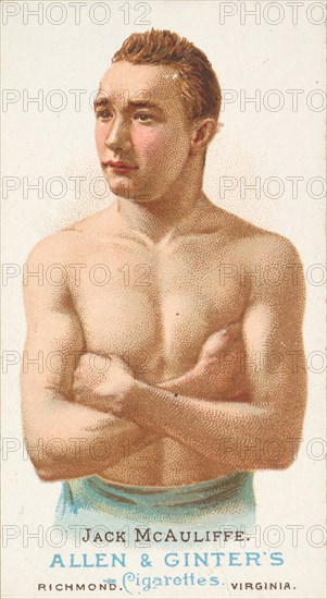 Jack McAuliffe, Pugilist, from World's Champions, Series 1