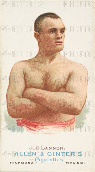 Joe Lannon, Pugilist, from World's Champions, Series 1